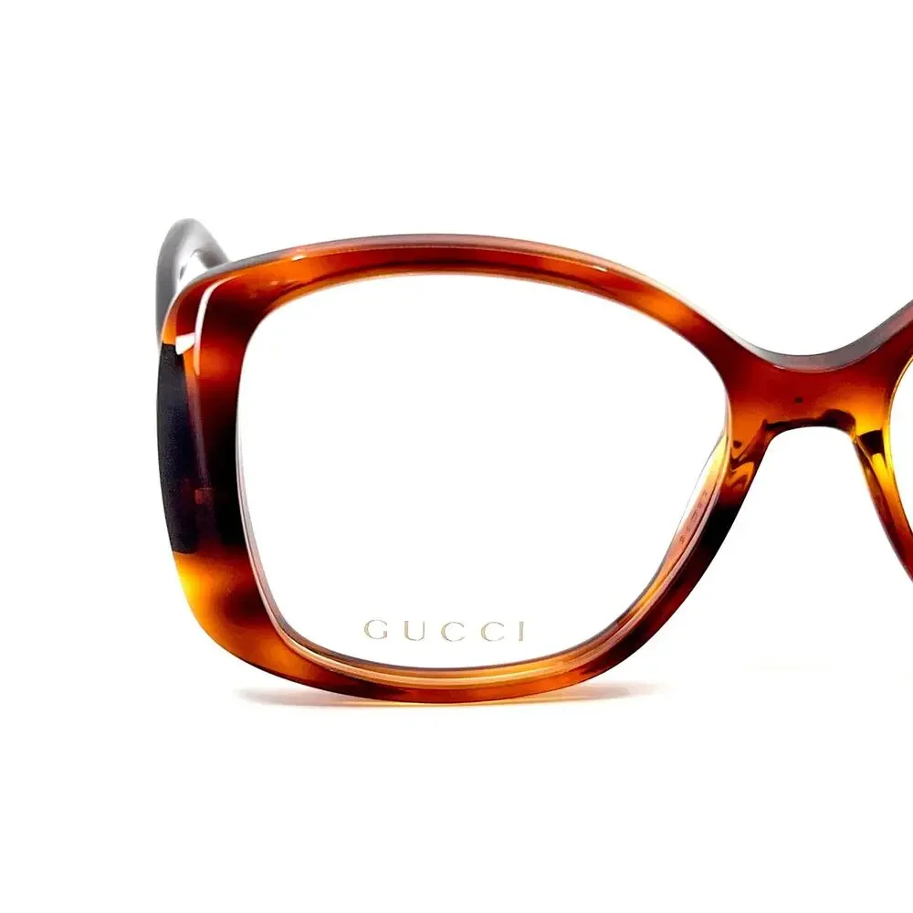New! GUCCI Eyeglasses GG1236O 002, Authentic
